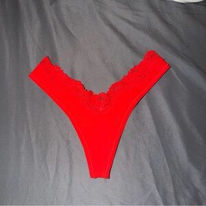 SKIMS Fits Everybody Lace Dipped Thong New